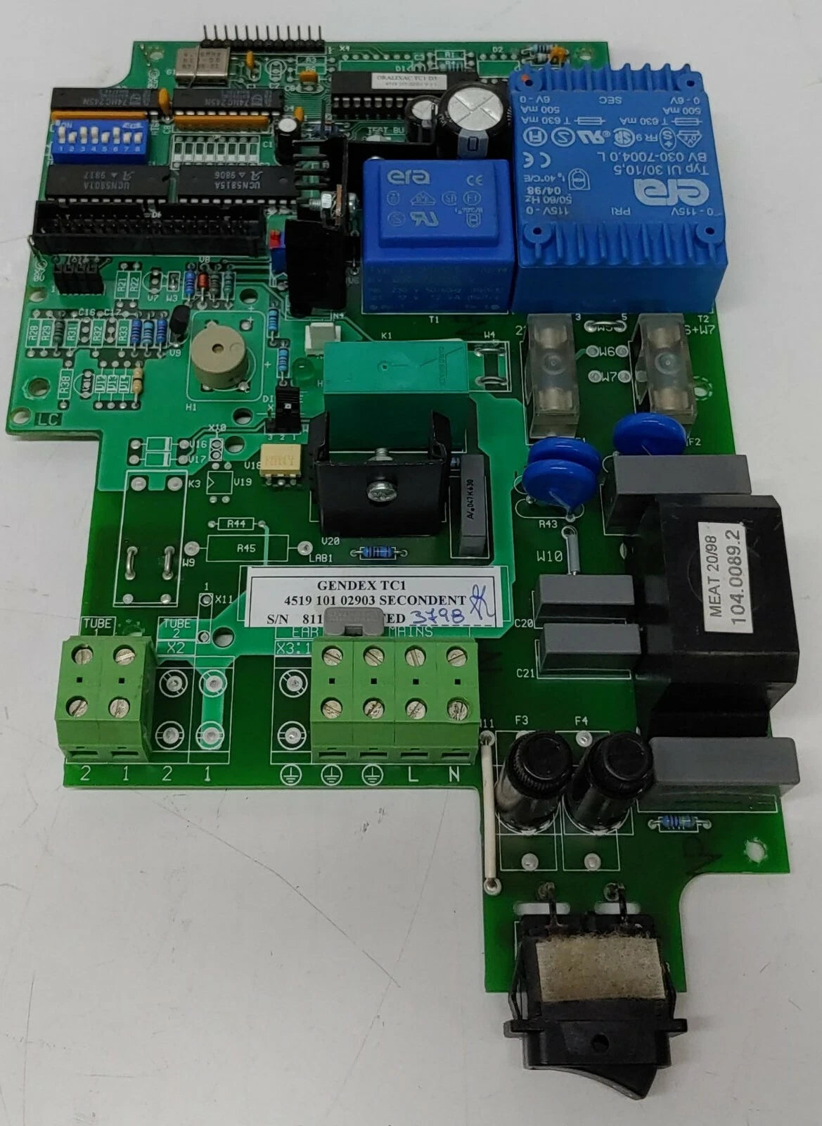 PCB FOR GENDEX SECONDENT TC1 4519 101 02903 Dental X-ray Machine 4519 101 02211