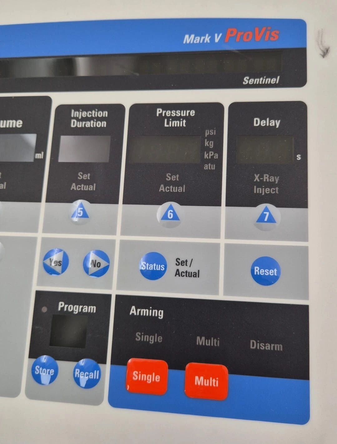 MEDRAD Mark V ProVis Injector Control Panel Power Console 3002205 3002206 Boards