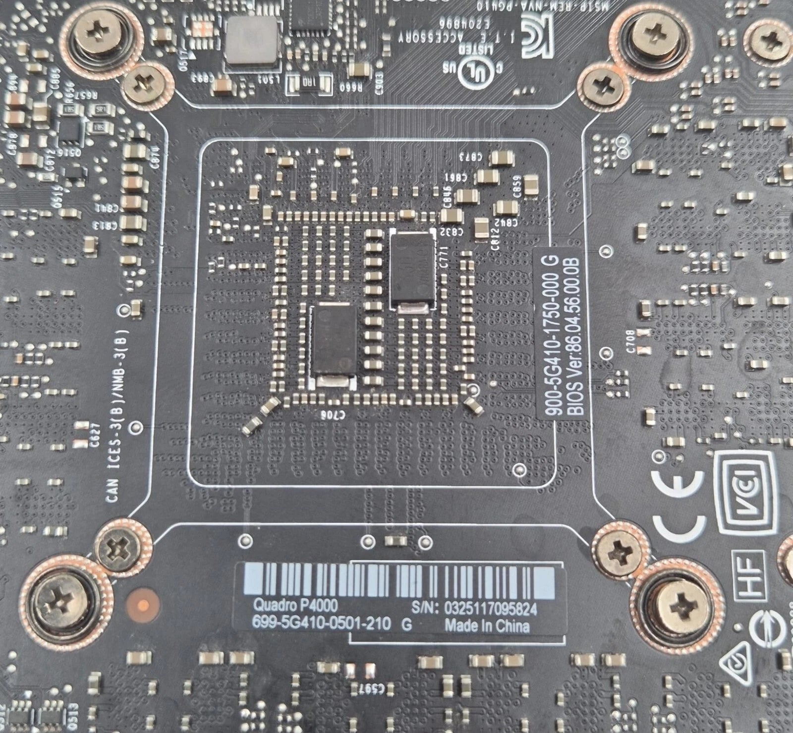 PNY Nvidia Quadro P4000 8GB DDR5 PCIe Graphics Video Card 699-5G410-0501-210 G