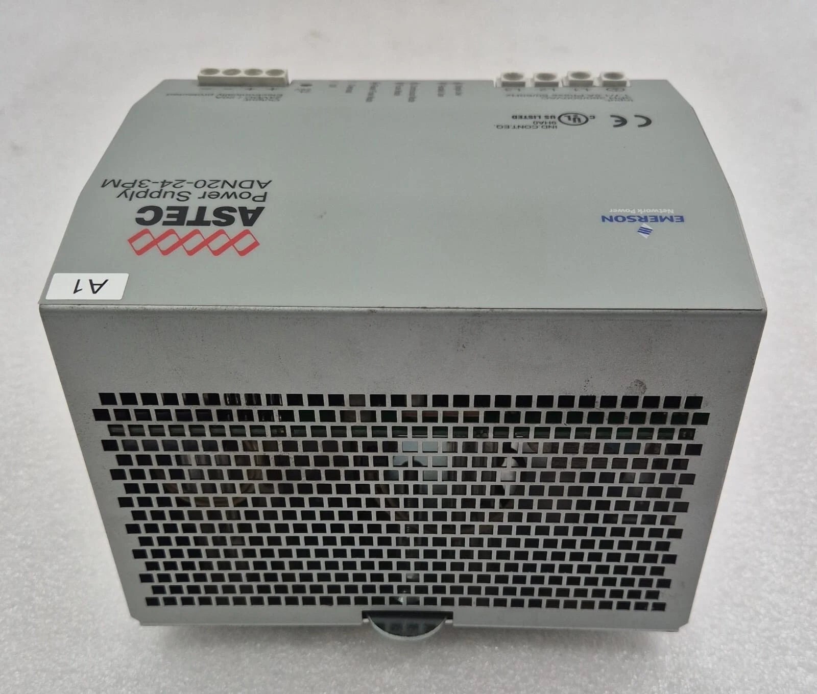 EMERSON ASTEC Power Supply ADN20-24-3PM 3PH 380/500VAC DIN MOUNT