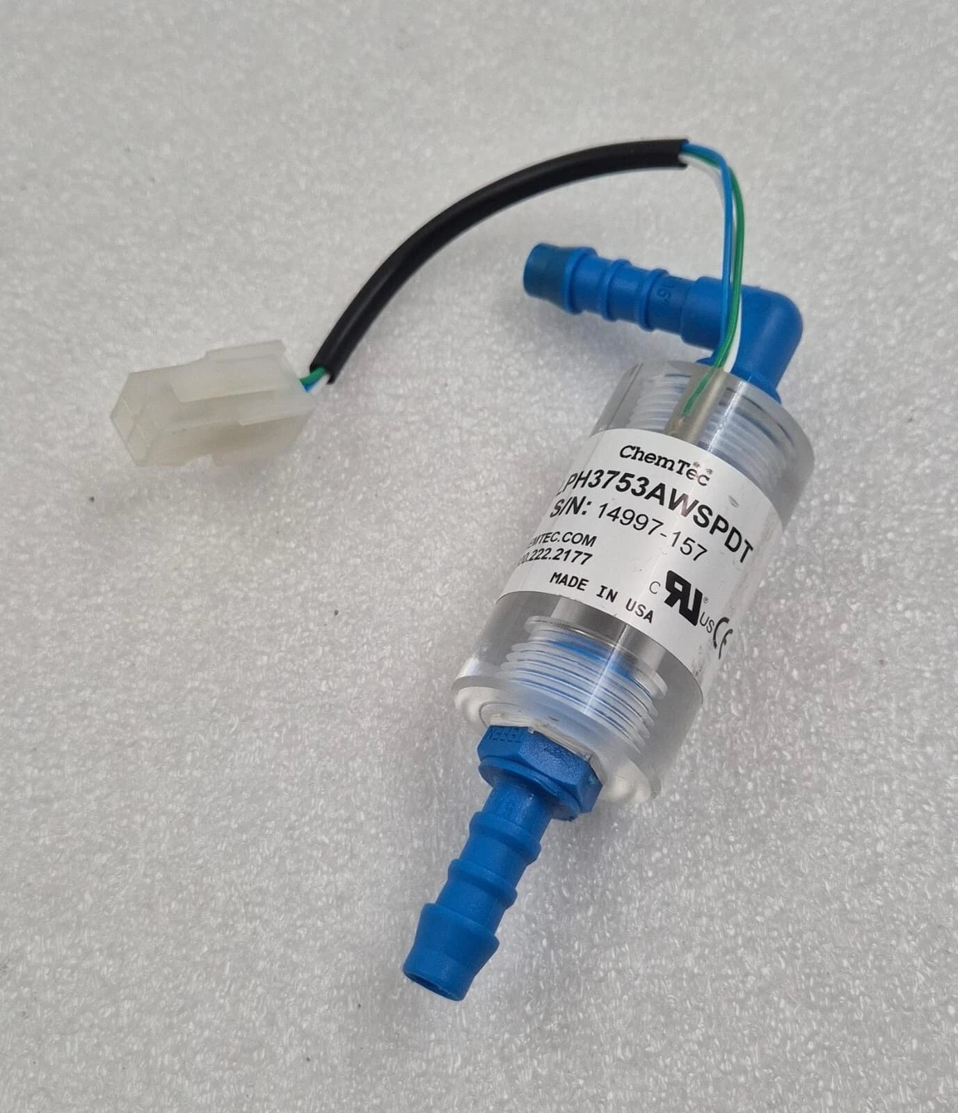 ChemTec LPH Sereis LPH3753AWSPDT Laser IPL Upper Top Water Flow Switch connector