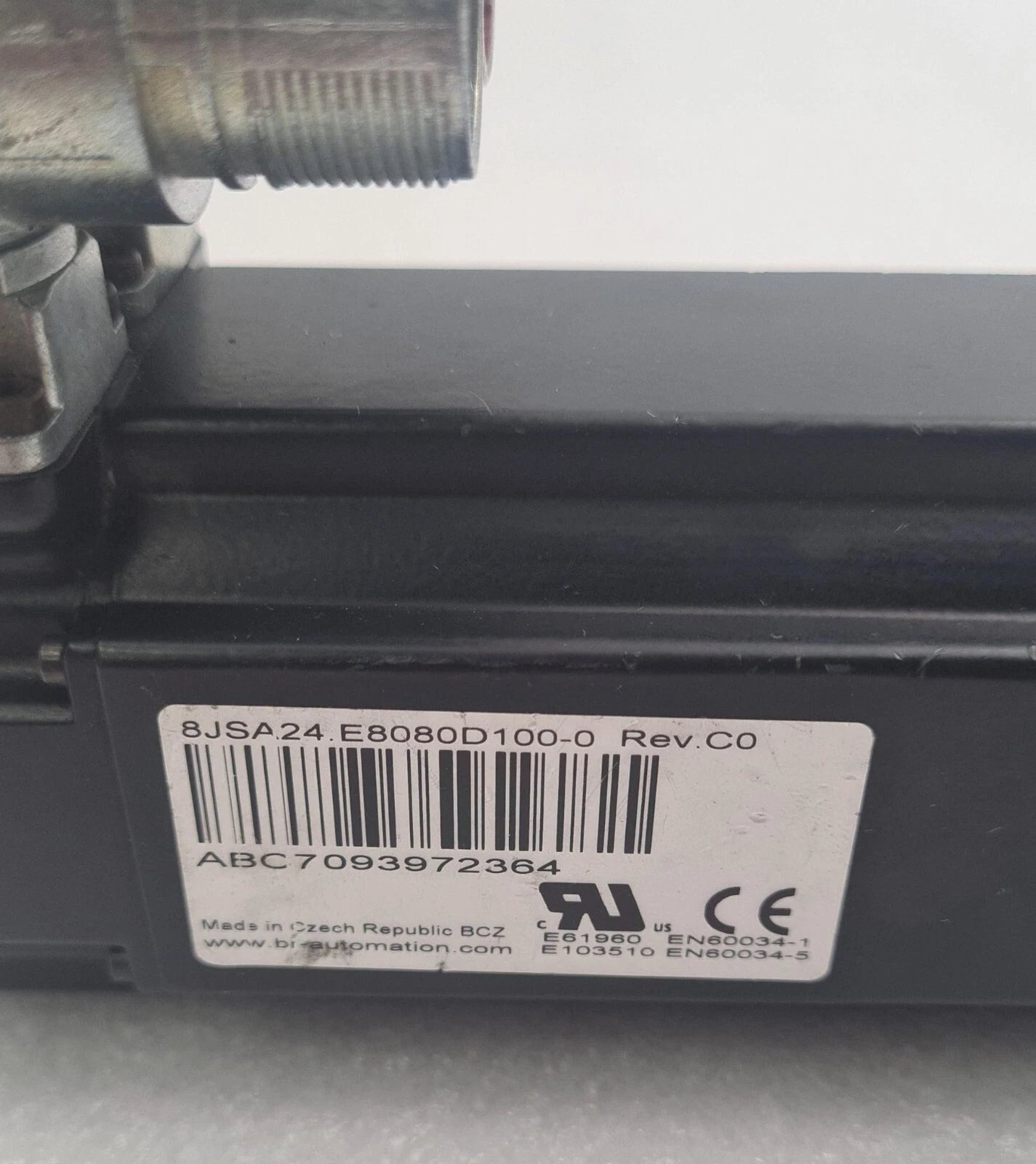 B&R Automation 8JSA24.E8080D100-0 Servo Motor 560VDC 8000rpm