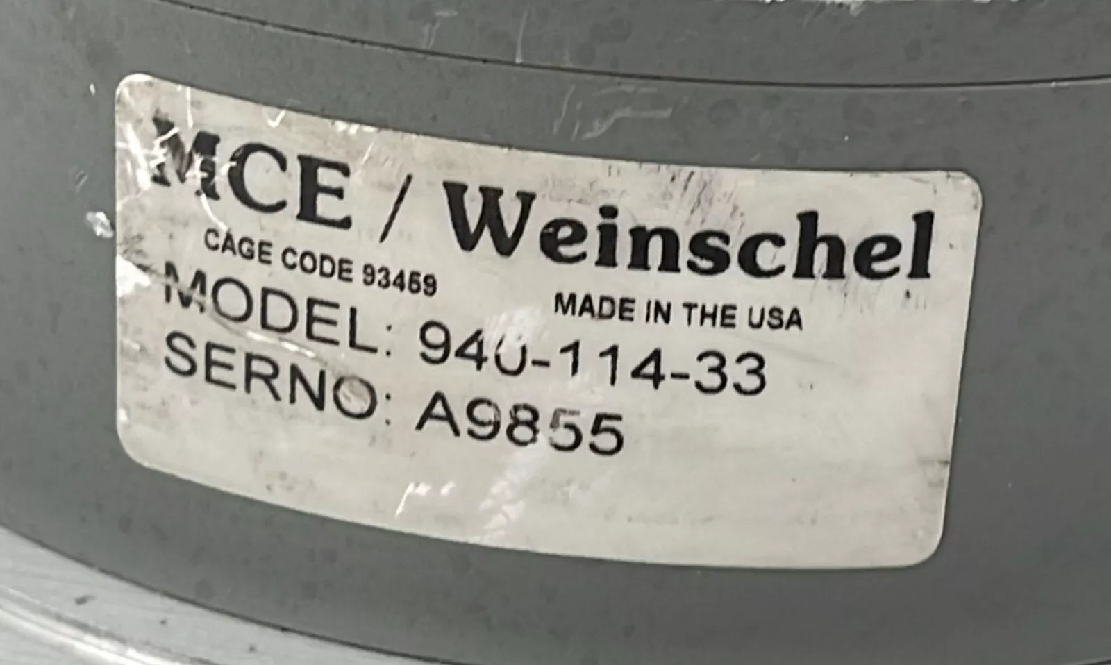 MCE Weinschel 940-114-33-1 Continuously Variable Attenuator