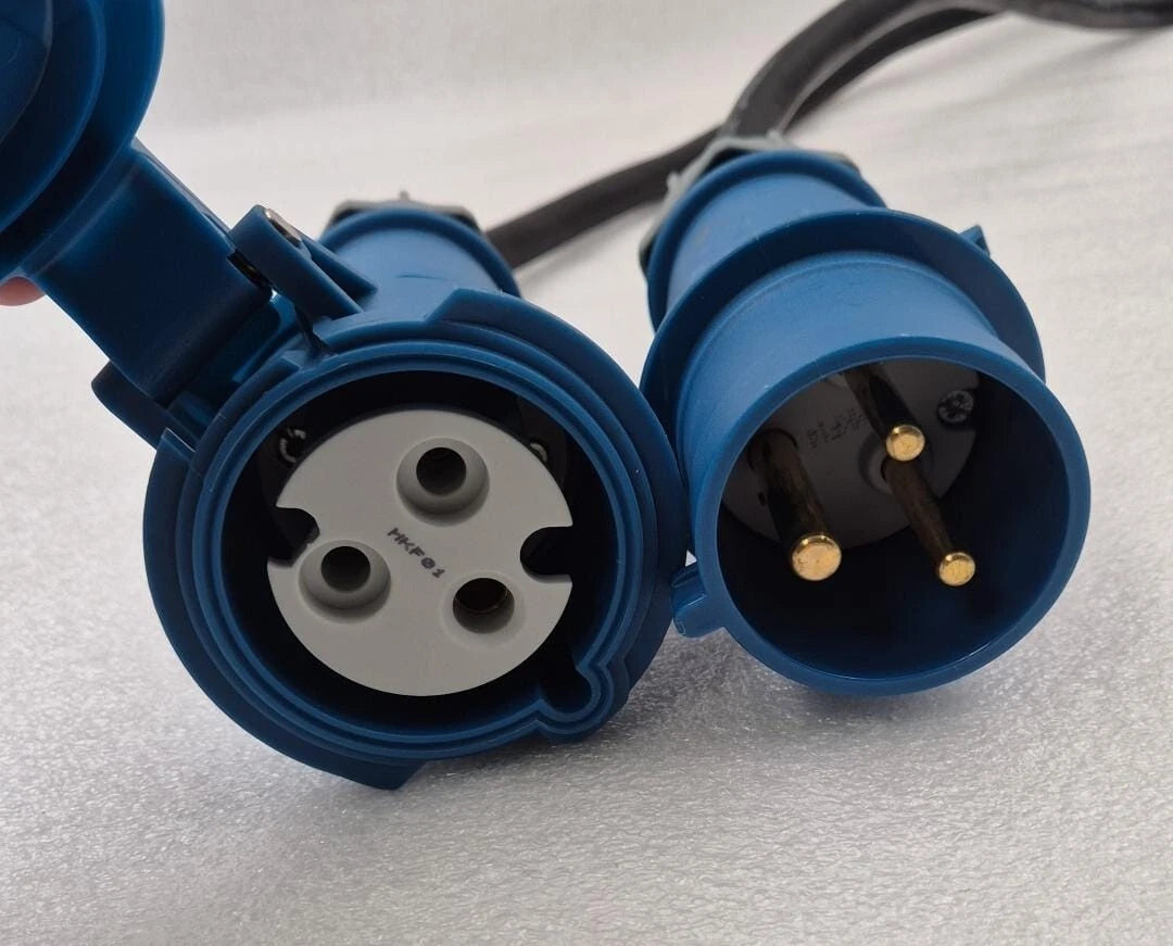 APC AP 7155 In-Line Current Meter 32A 230V IEC309 input and output