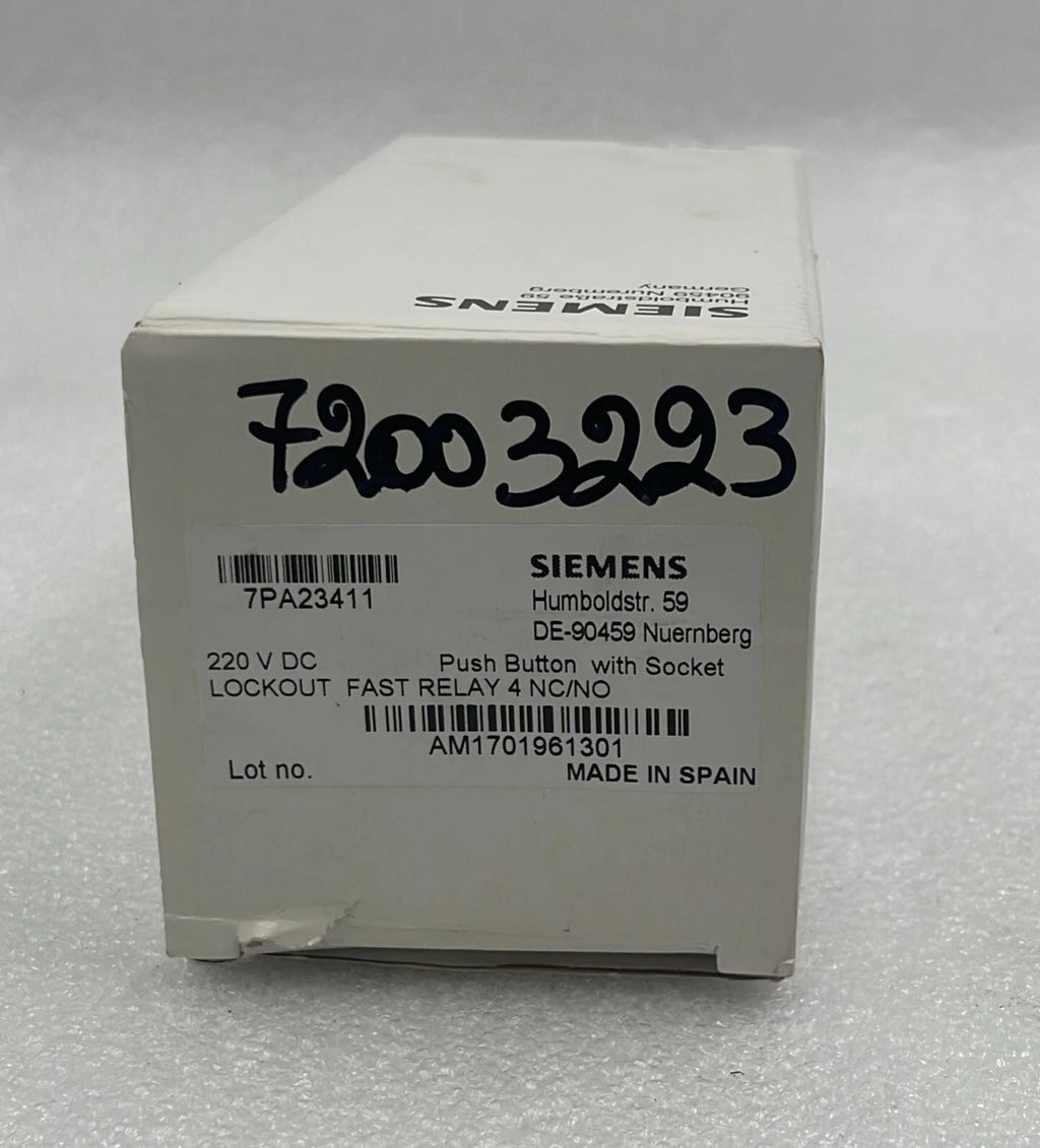 Siemens 7PA2341 LOCKOUT FAST RELAY 4NC/NO