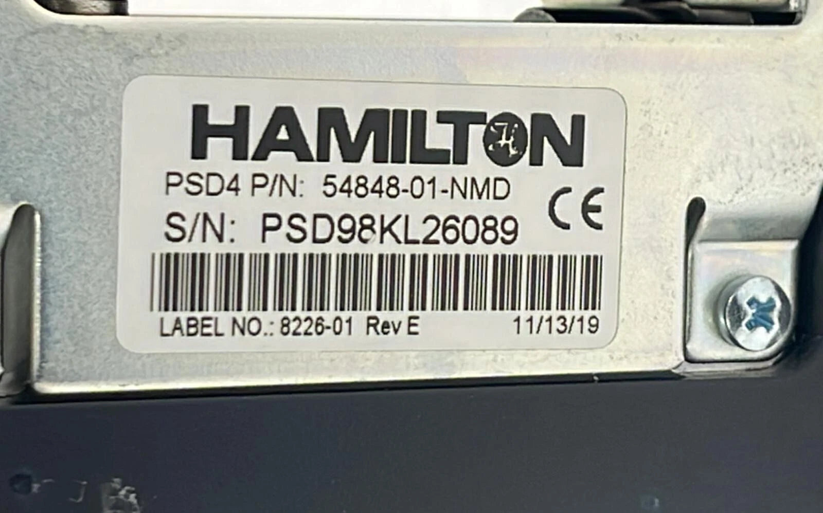 Hamilton PSD4 54848-01 24V Precision Syringe Pump