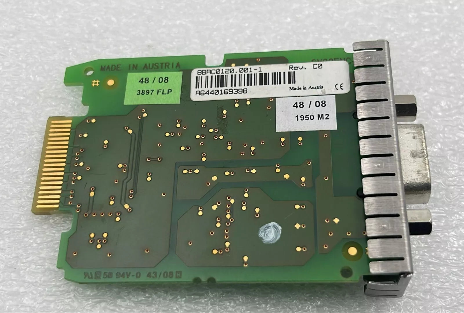 B&R Automation AC0120 EnDat 2.2 Plug 8BAC0120.001-1 PCB