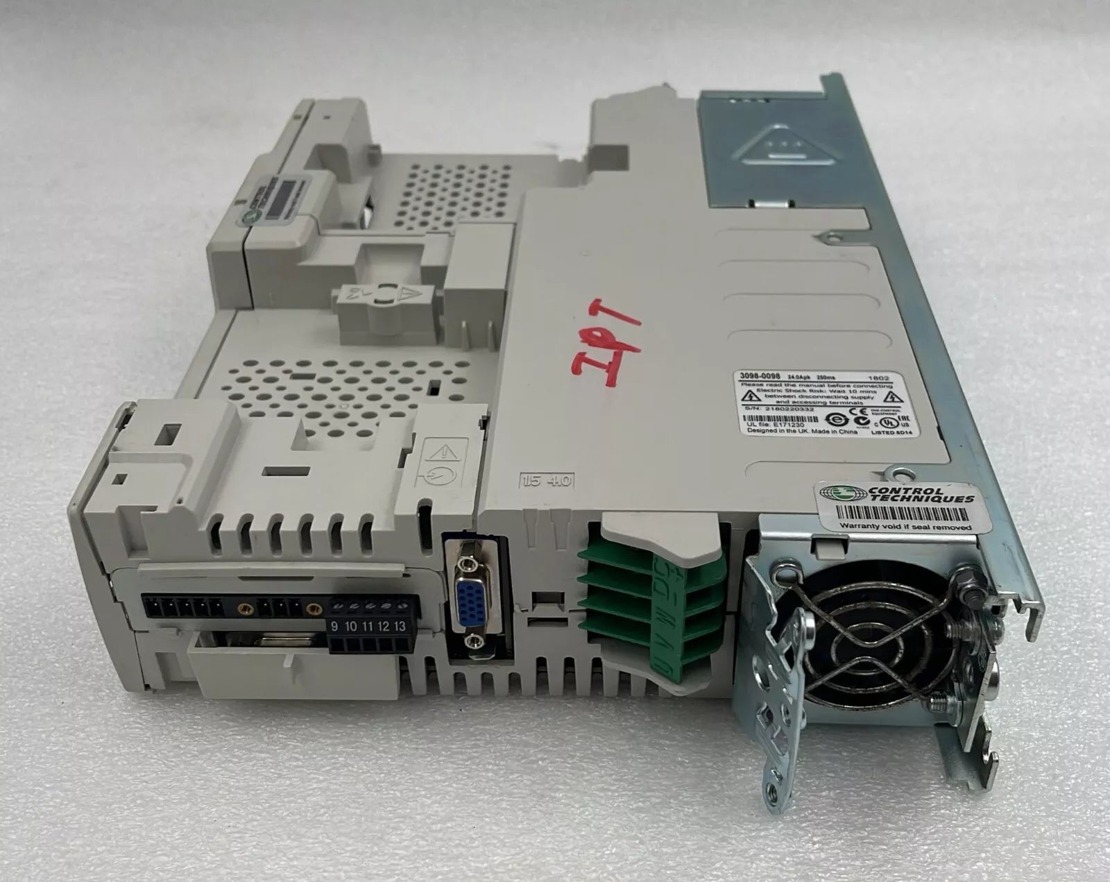 NIDEC Control Techniques Leroy-Somer Digitax ST Plus DST1405 3098-0098 24Apk