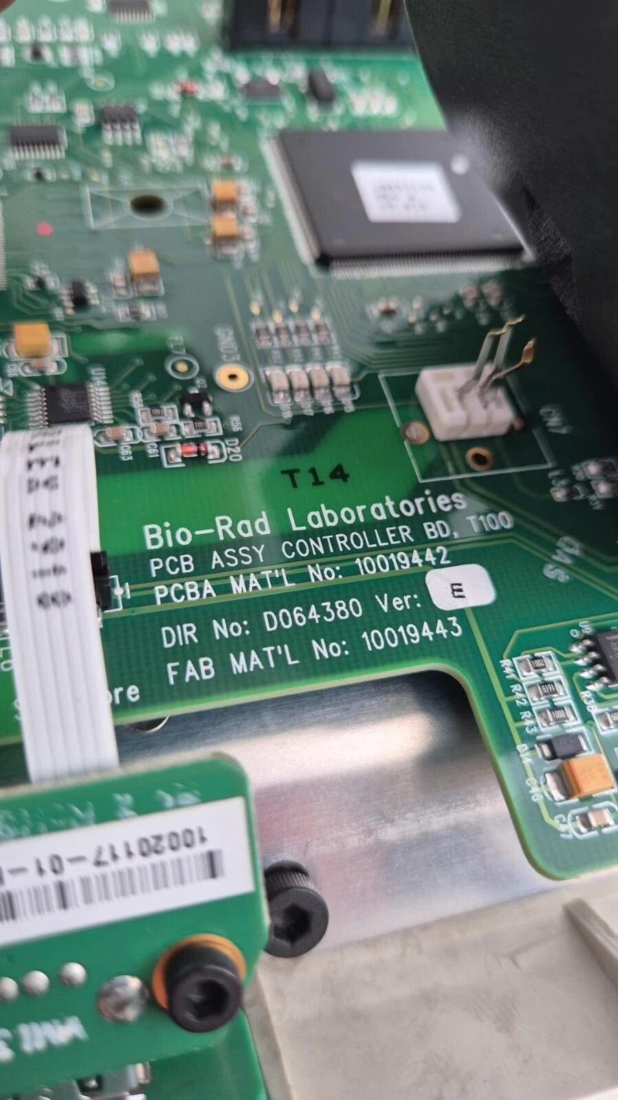 Bio-Rad T100 Thermal Cycler PCR Upper frame Plastic Cover **FOR PARTS**