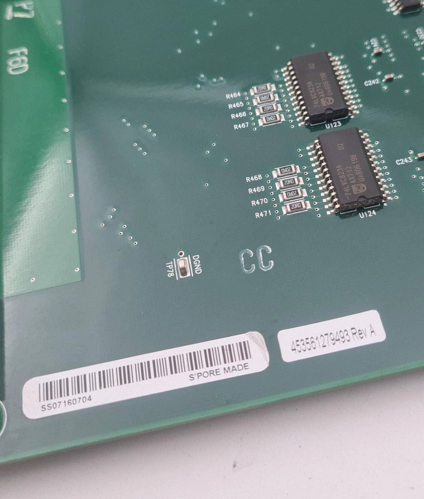Philips iU22 Ultrasound AIM II Board Assy 453561279493 Rev A PCB 453561172782A
