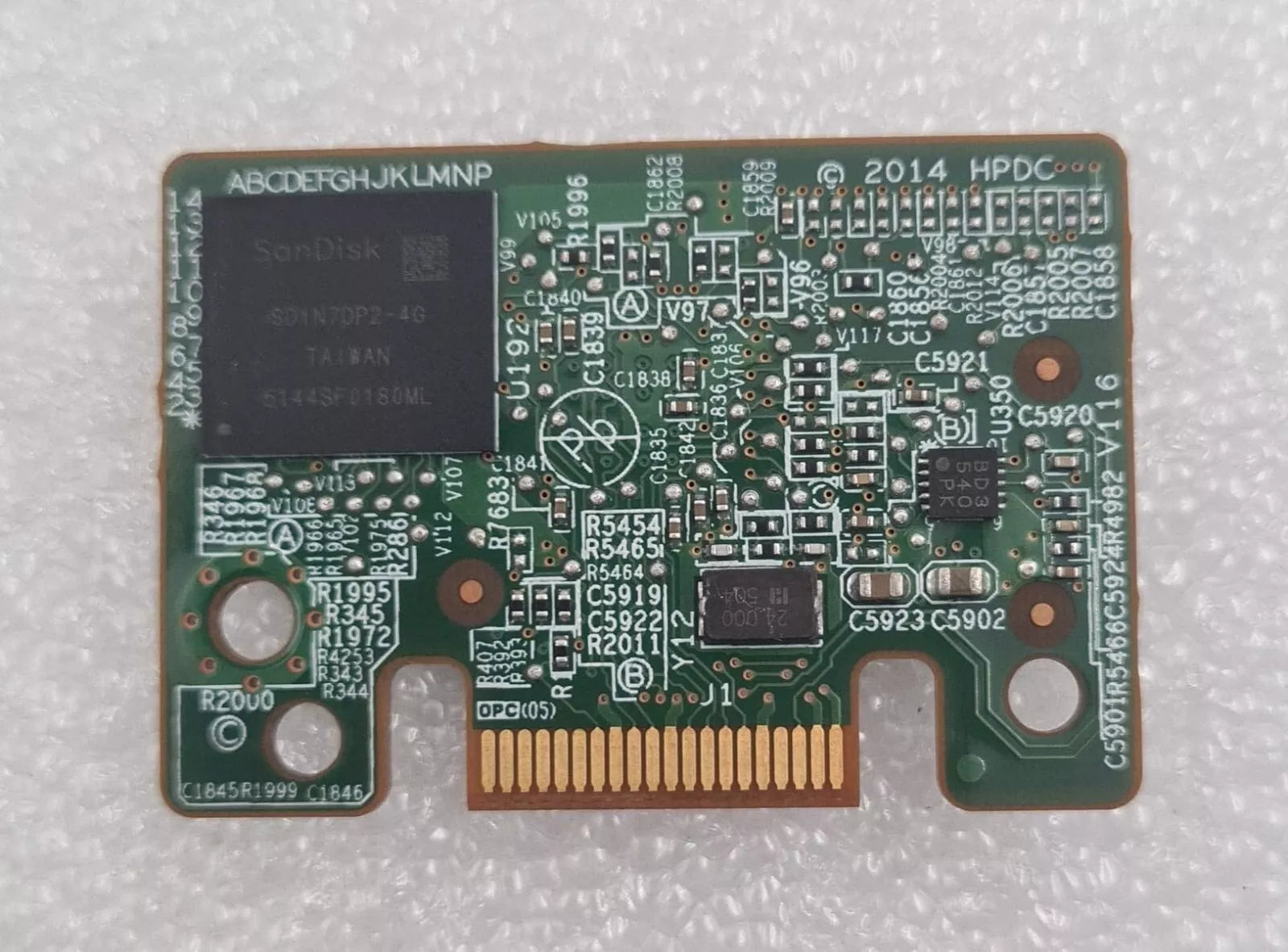 HP P08035-001 AH/SD Card Reader Module 740053-001 REV 0A for ProLiant BL460C G9