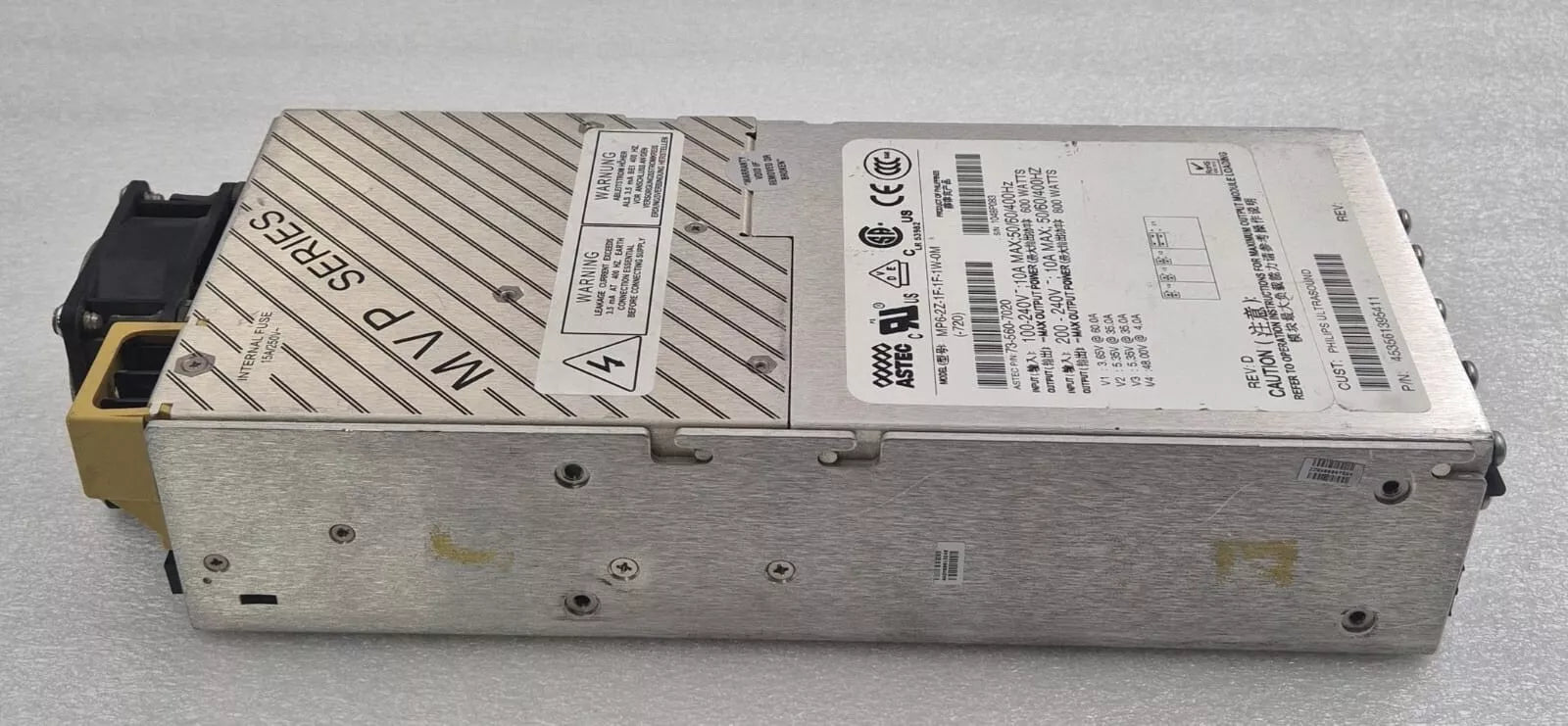 ASTEC MVP MP6-2Z-1F-1F-1W-0M Modular Power Supply 73-560-7020 800W 453561395411