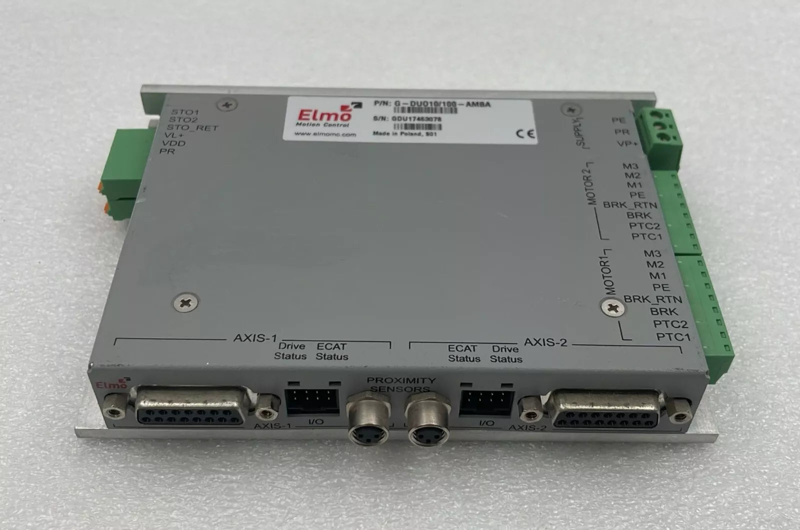 Elmo Motion Control G-DUO10/100-AMBA Servo Drive