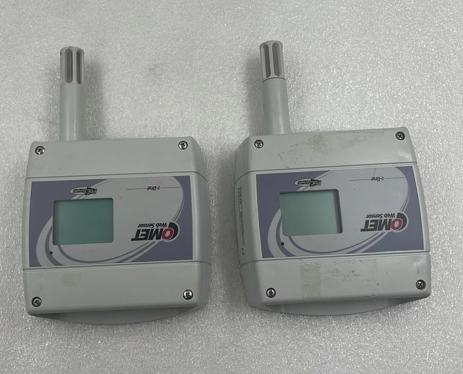 [LOT 2 PCS] COMET Web Sensor T3610 PoE Temperature Remote Thermometer Hygrometer