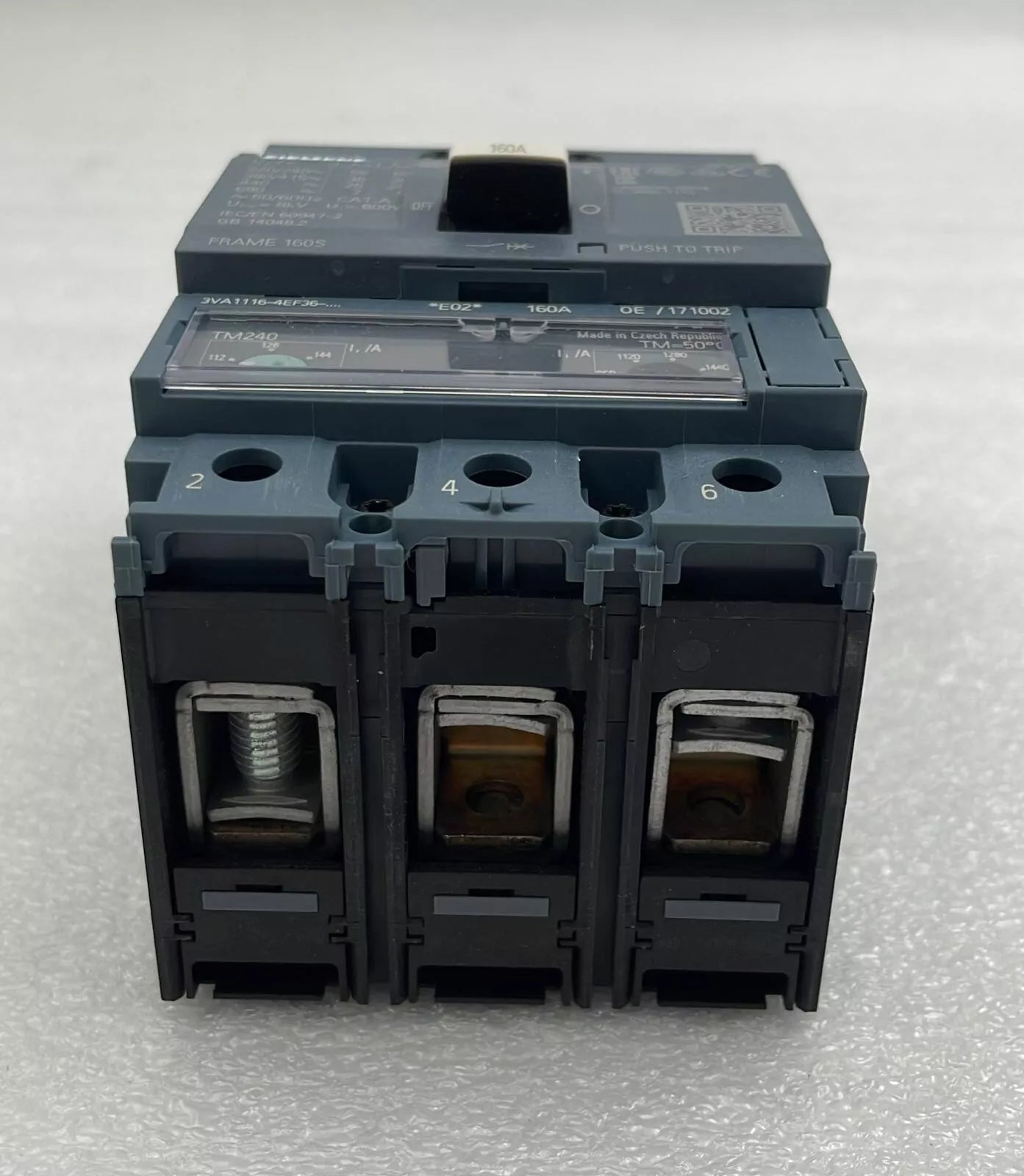 *NEW* Siemens 3VA1116-4EF36-0AA0 Molded Case Circuit Breaker FRAME 160 S