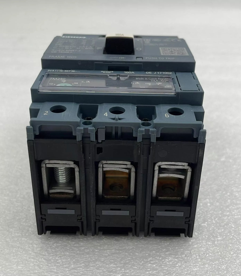 *NEW* Siemens 3VA1116-4EF36-0AA0 Molded Case Circuit Breaker FRAME 160 S