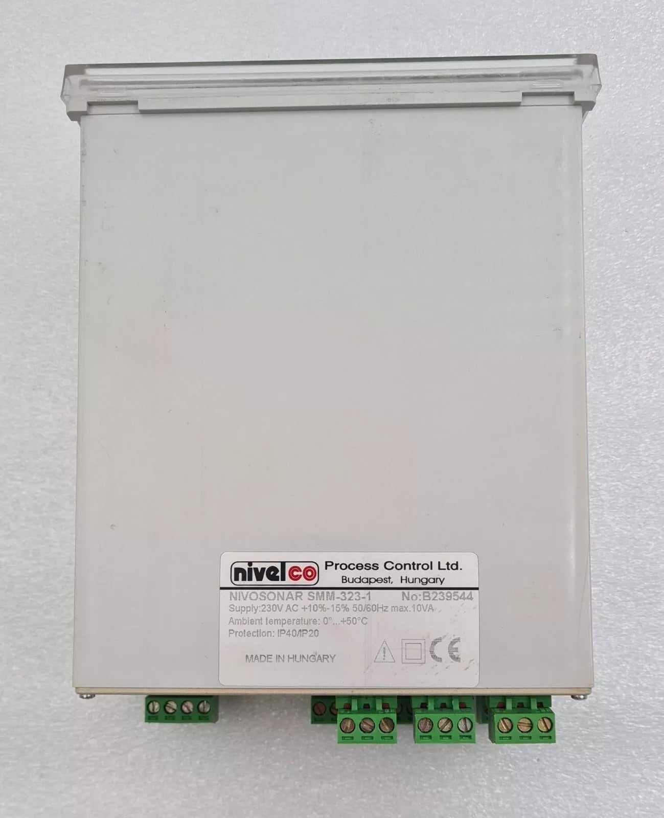 NEW - NIVELCO Process Control NIVOSONAR 300 SMM-323-1 NIVO SONAR 230V AC