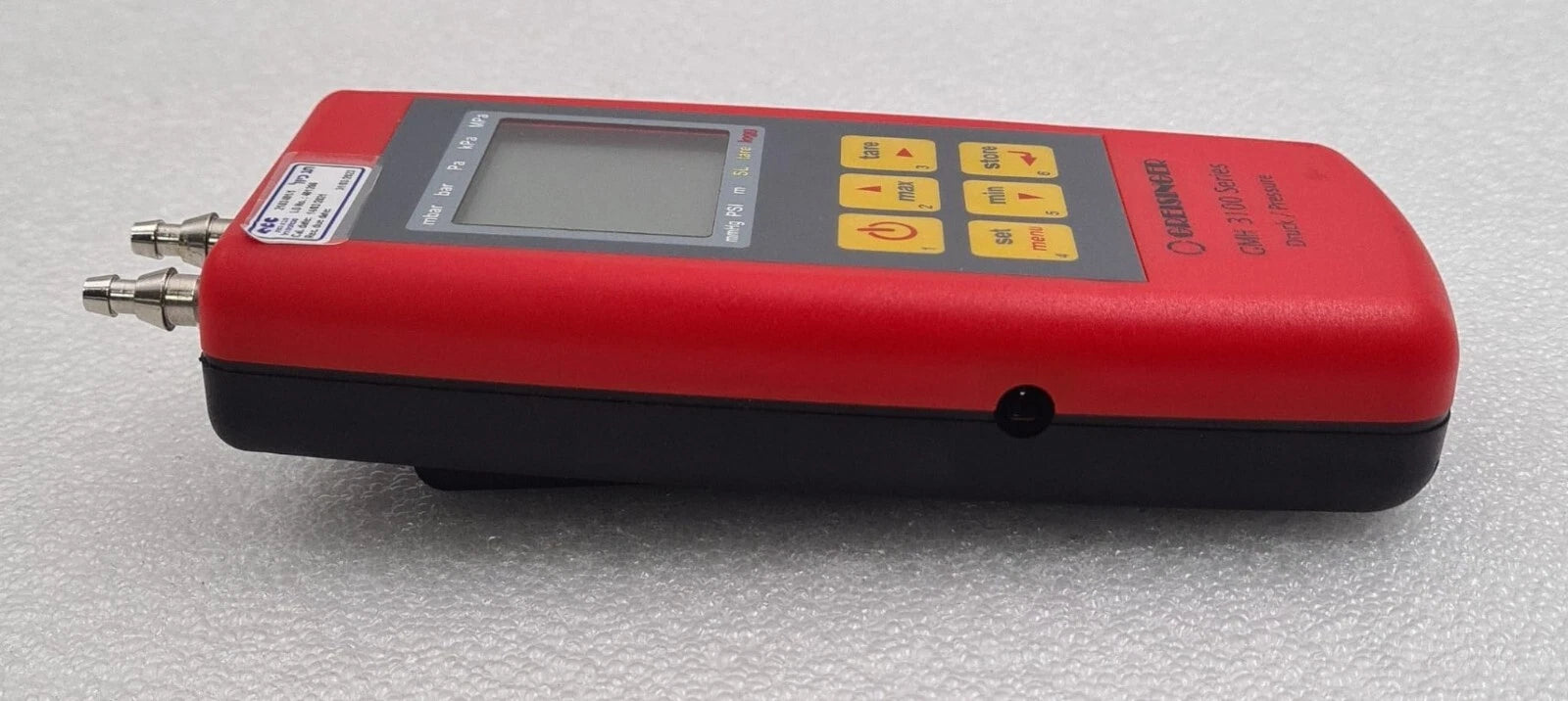 GREISINGER GMH 3100 Series 3161-07B Pressure Meter Digital Feinmanometer