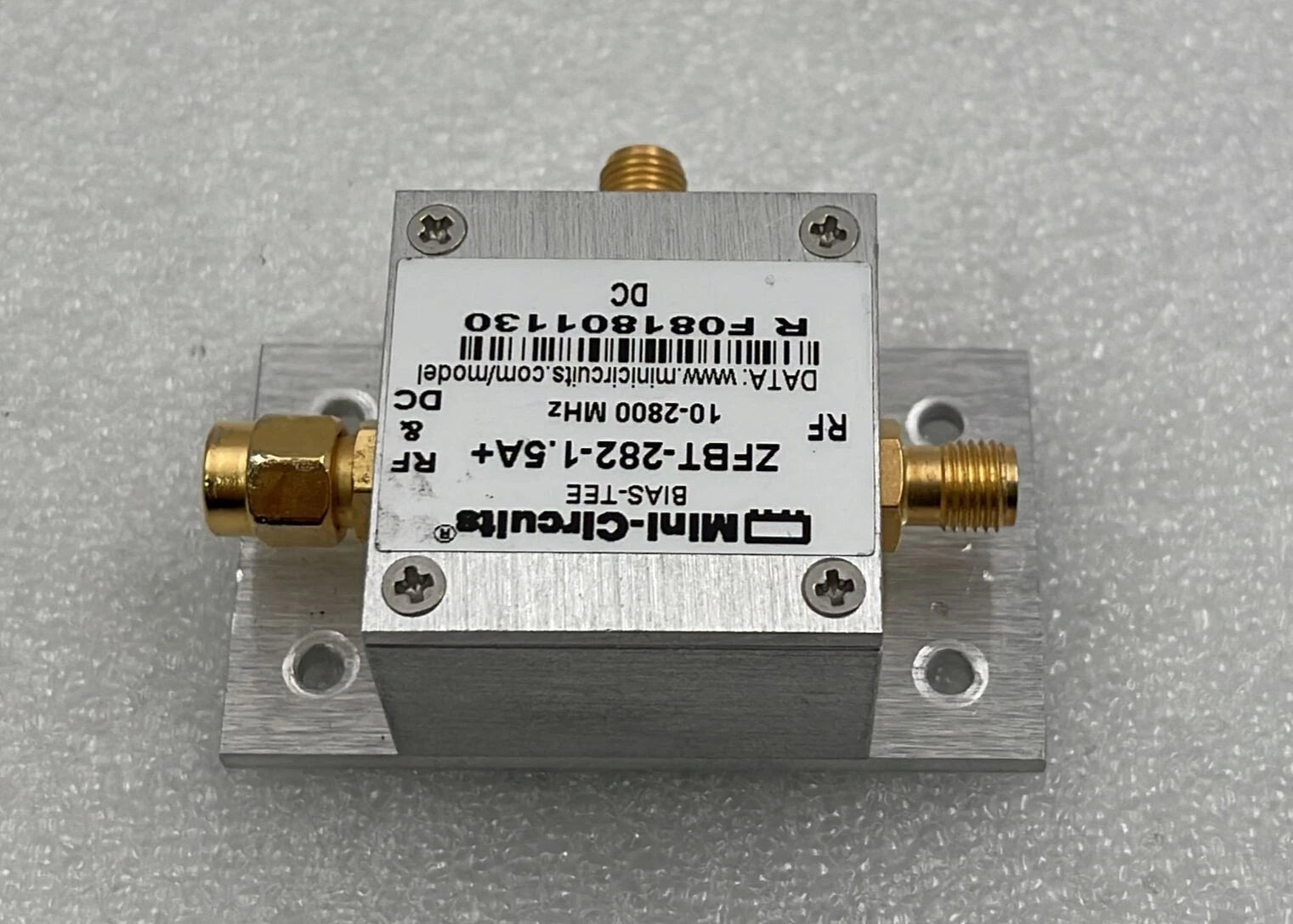 Mini-Circuits BIAS-TEE ZFBT-282-1.5A+ 10-2800 MHz Coaxial Switch
