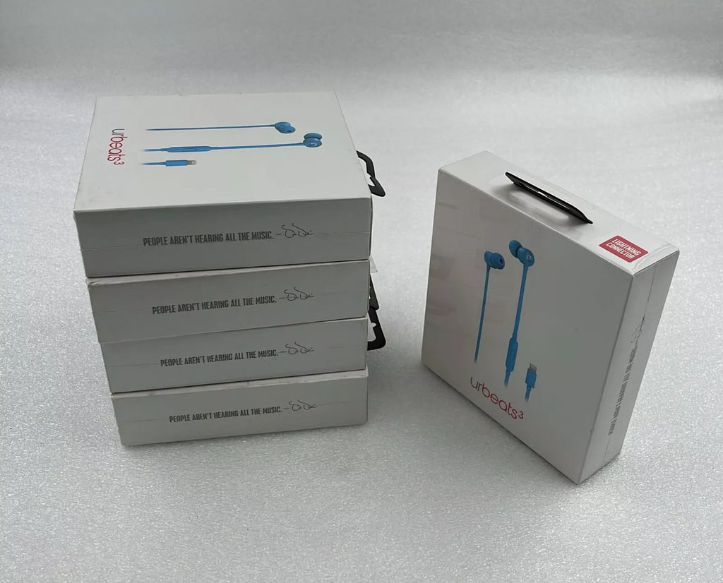 [LOT 5 PCS] *NEW OEM* Apple Beats by Dr.Dre urBeats3 Wireless Lightning Blue