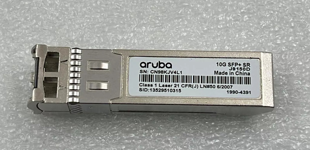 [LOT 6] HPE Aruba 1990-4391 10G SFP+ SR J9150D 300m OM3 MMF Transceiver Module