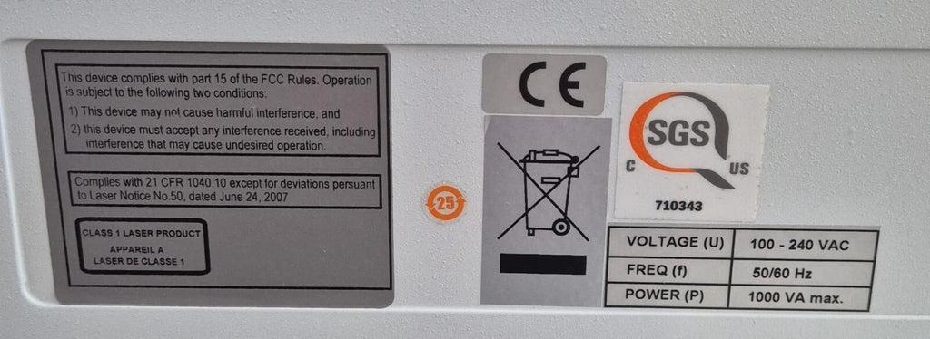 Perkin Elmer Vanadis View Molecule Counting Unit FOR IN VITRO DIAGNOSTIC USE