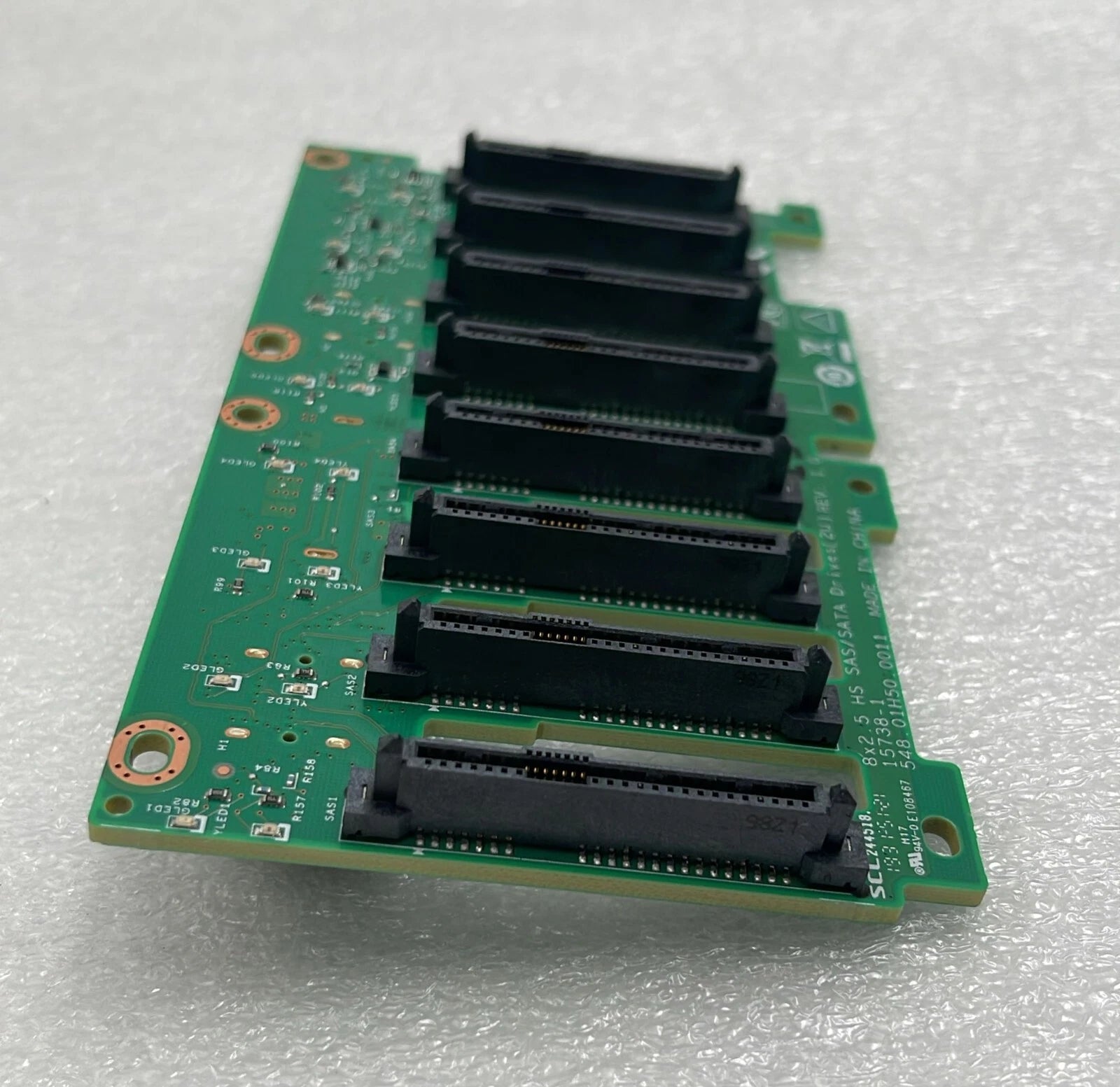 [LOT 2 PCS] Lenovo 01GV283 8X2.5 HS SAS/SATA Drives Backplane