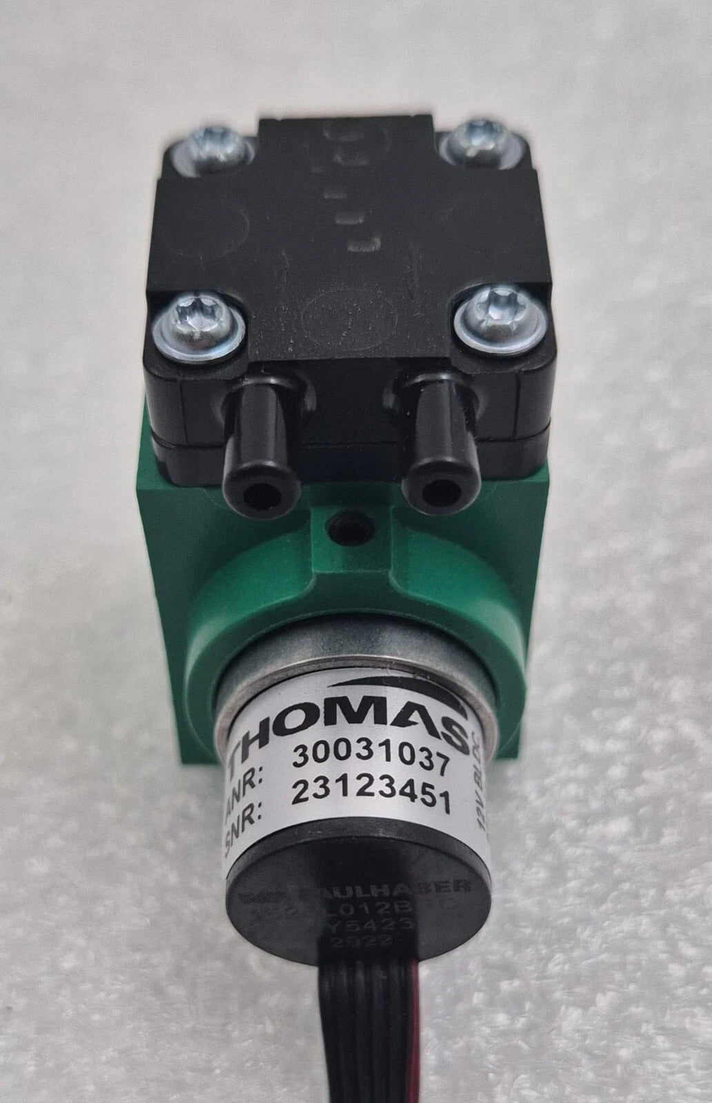 Thomas 3003 Series 30031037 Miniature Diaphragm Pump 12V BLDC