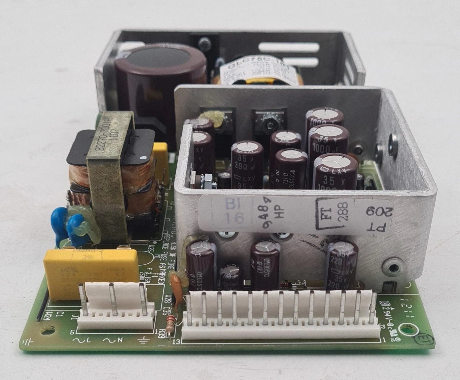 Condor GLC75C-101 front connector and board view
