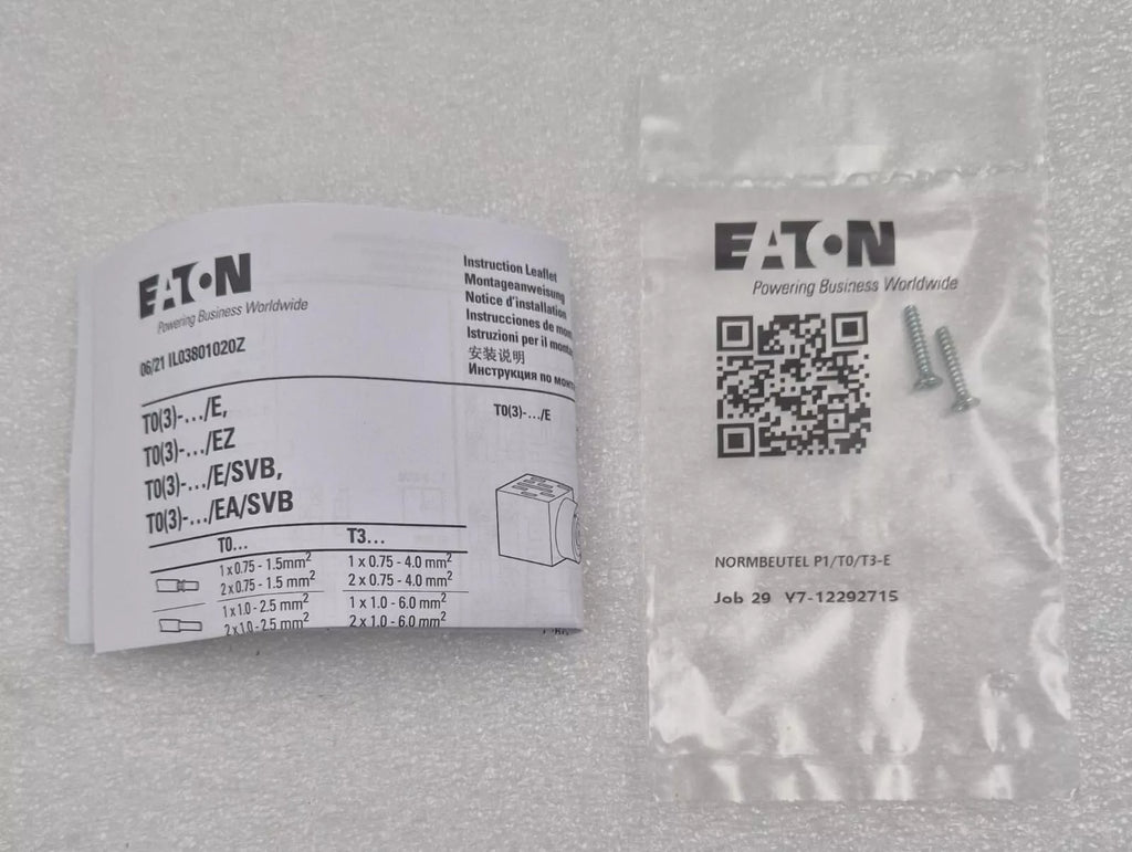 **NEW** Eaton T0-5-8369/E Toggle Switch Kit T0-5-8369 Change over switch 2-way