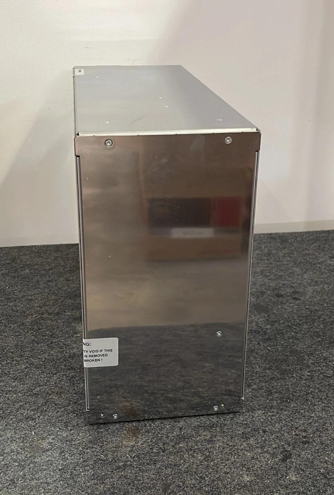 iie MLP10101 stainless steel enclosure side view