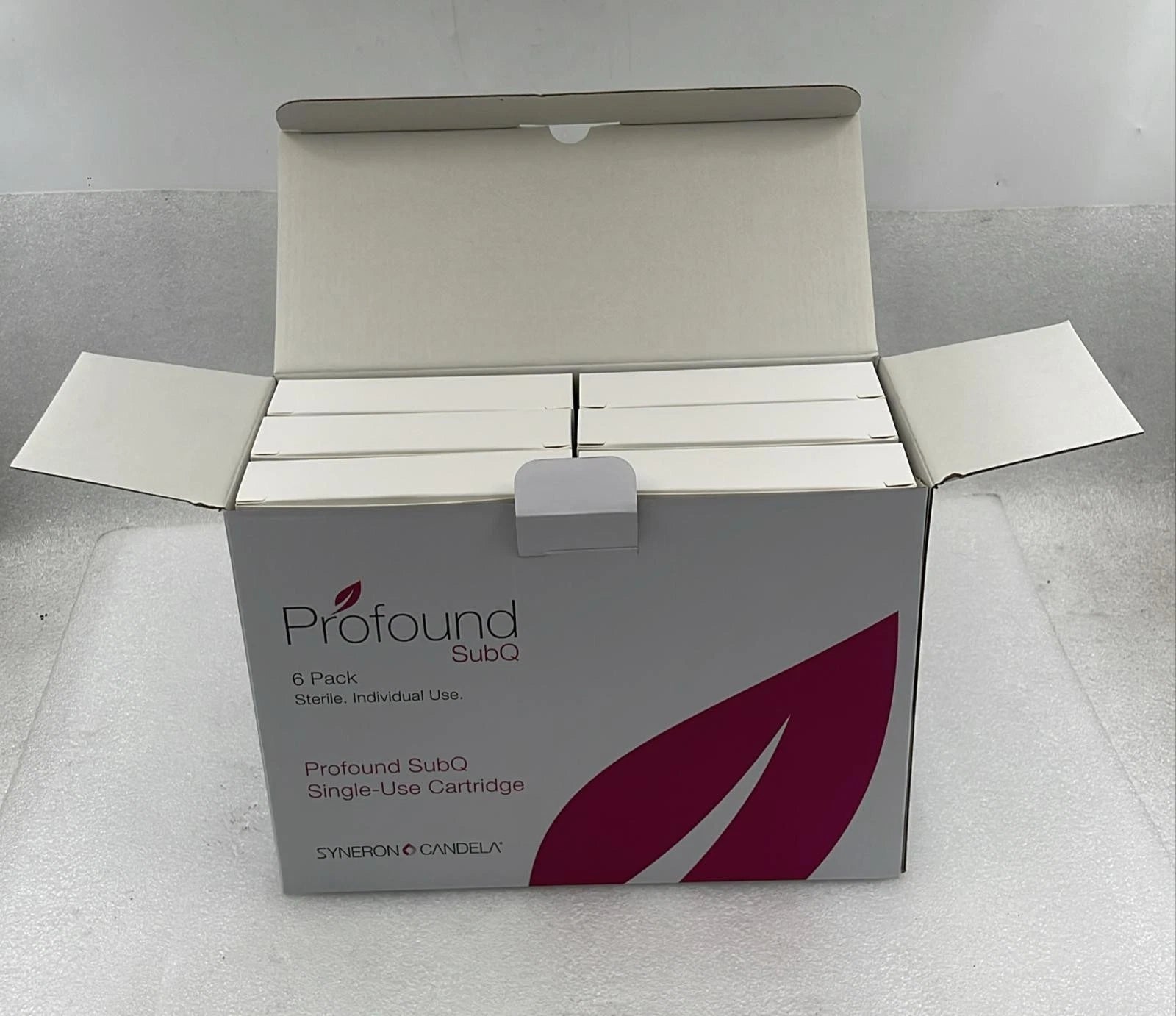 6 PACK- Syneron Candela Profound SubQ Single-Use Cartridge KT76663 Tip AS87913