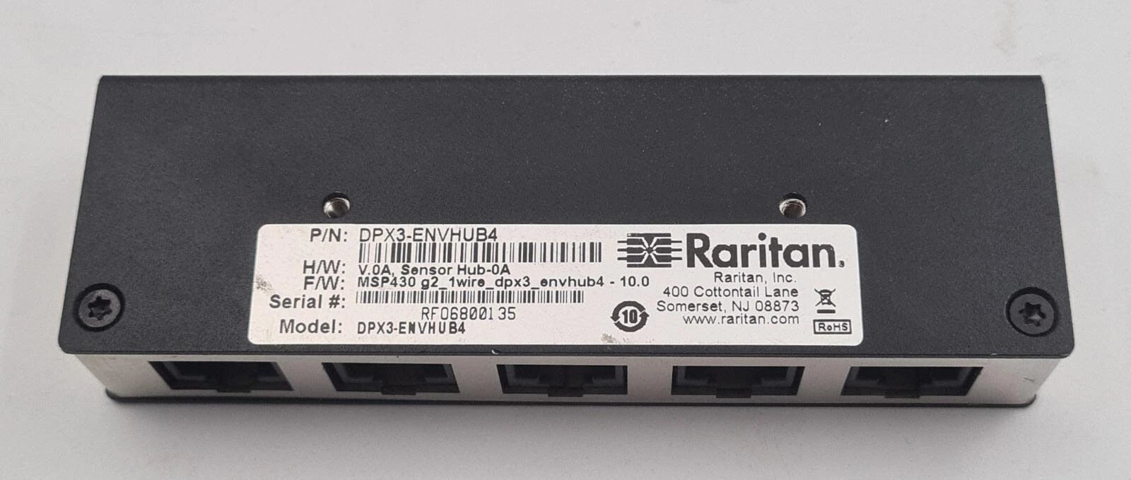 Raritan DPX3-ENVHUB4 MSP430 4-Port Hub for sensor