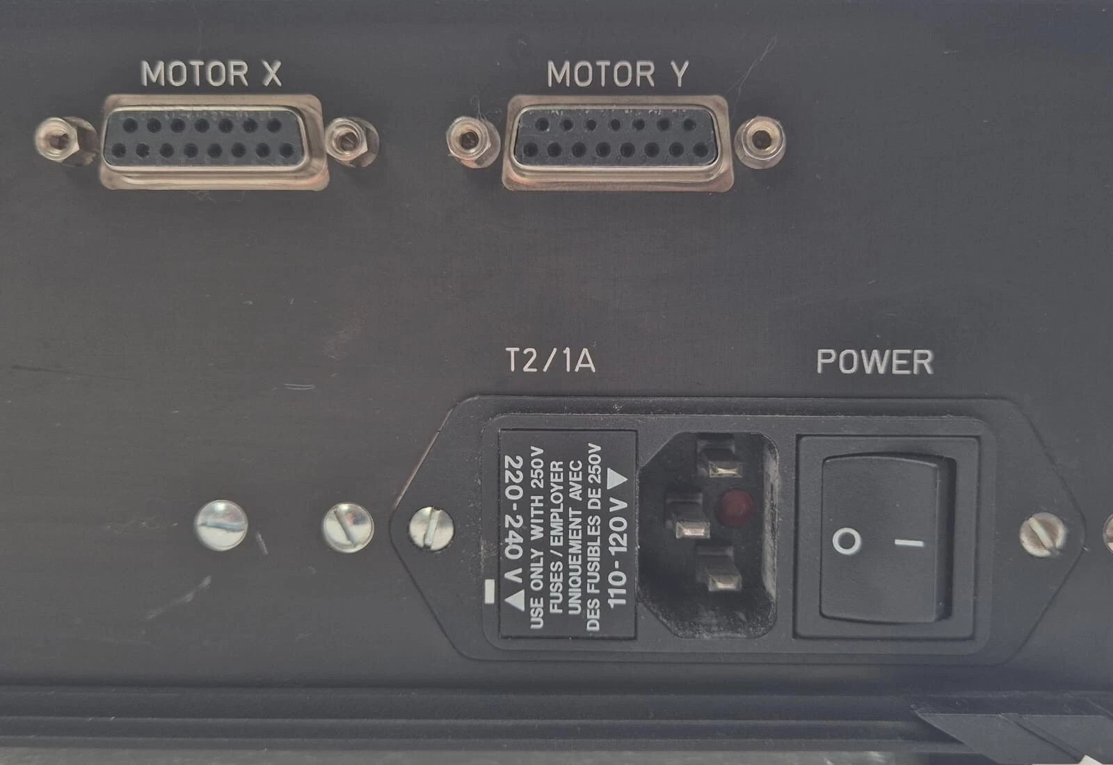 Marzhauser Wetzlar L-Step 12/2 Scanning Stage Controller LS2000 Display
