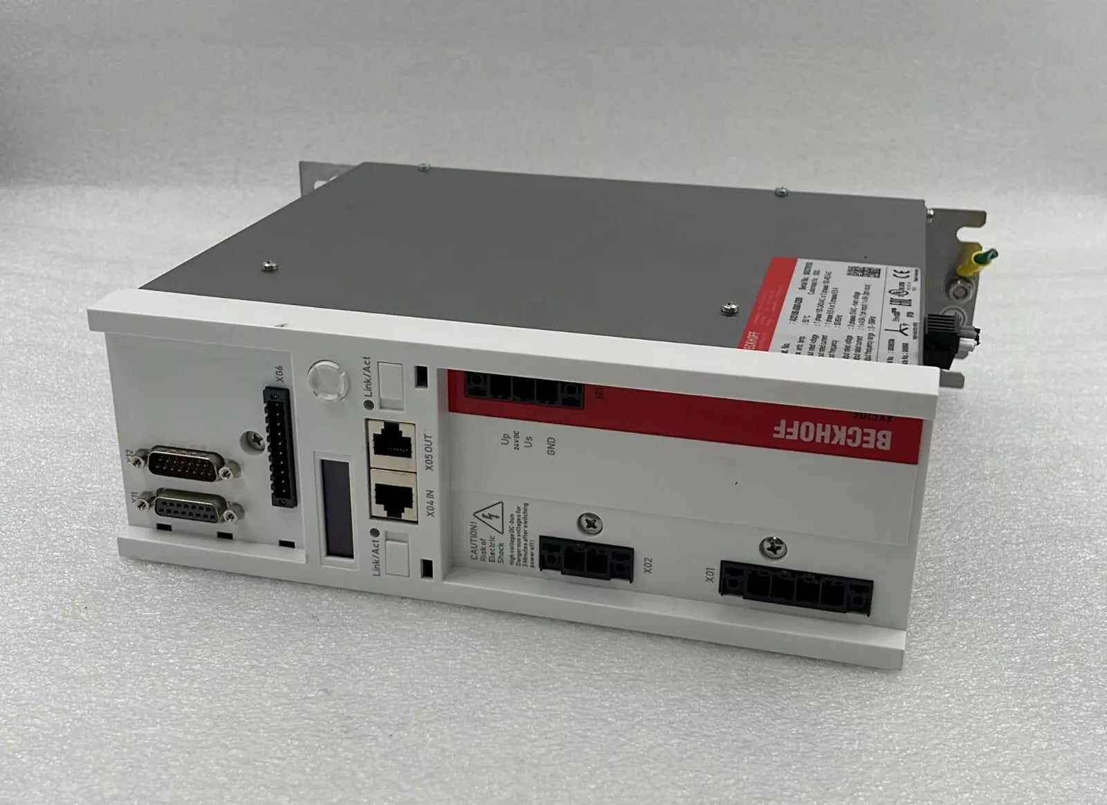 BECKHOFF AX5106-0000-0200 Digital Compact Servo Drive 1-channel W/ AX5805
