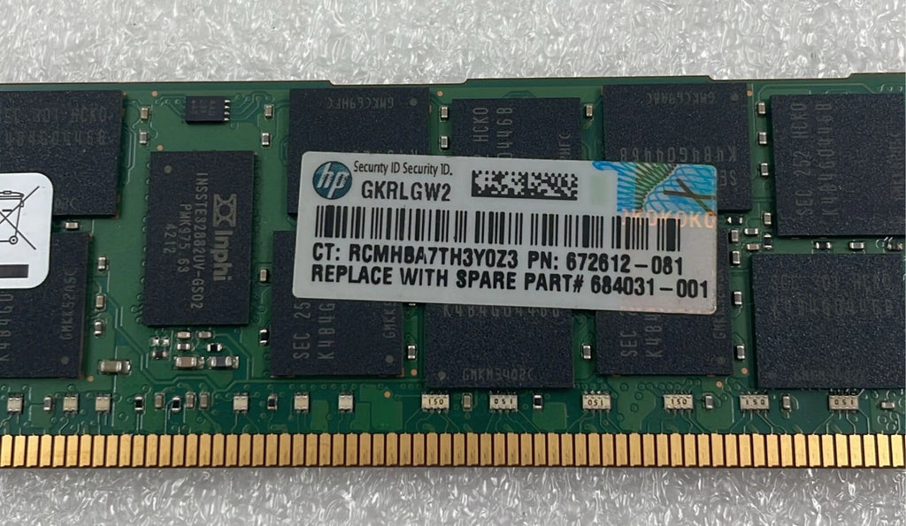 [LOT 15] SAMSUNG 16GB 2Rx4 PC3-12800R DDR3 M393B2G70BH0-CK0Q9 Server Memory RAM