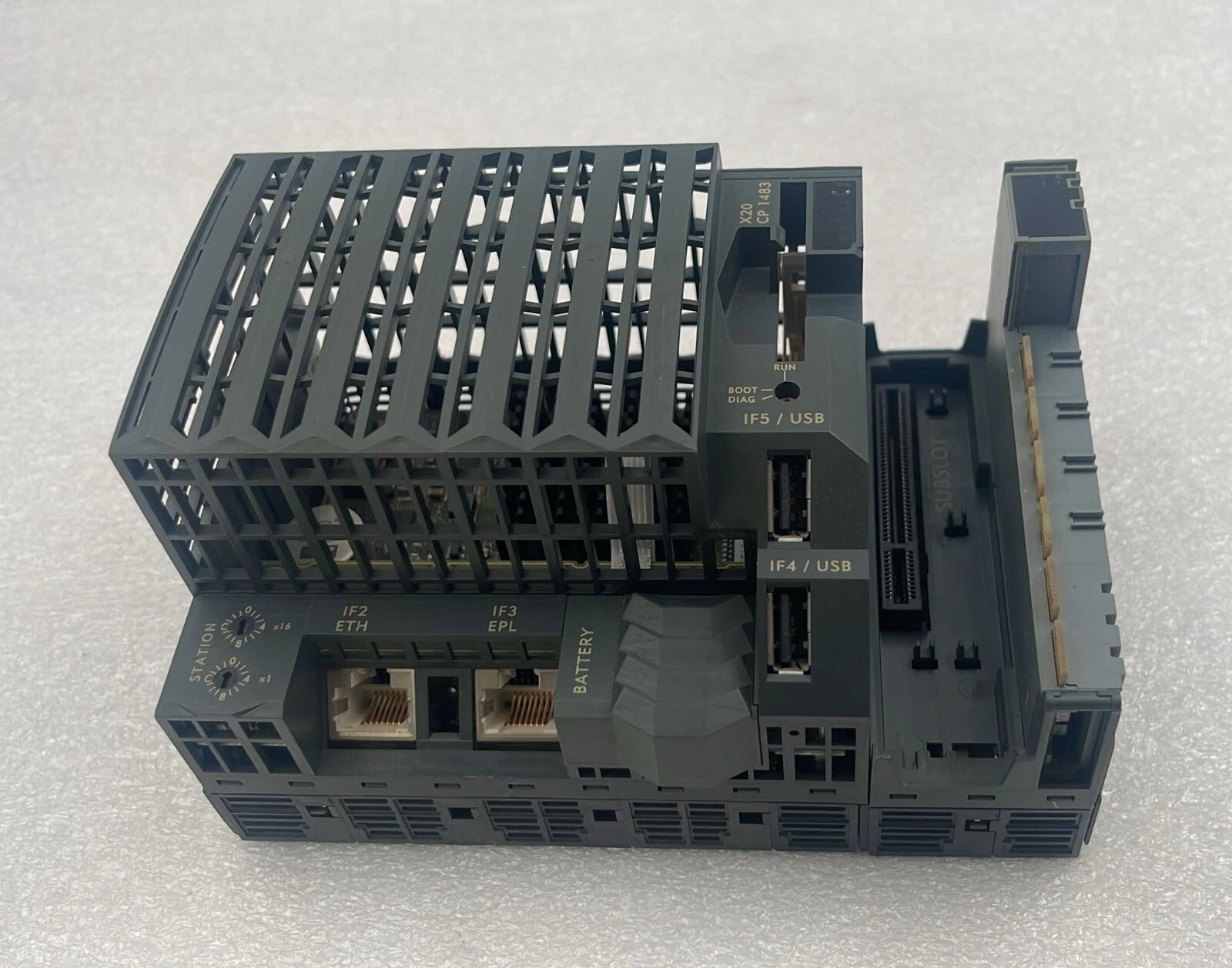 B&R Automation X20 CP 1483 Rev. C0 CPU Central Processing Unit Module