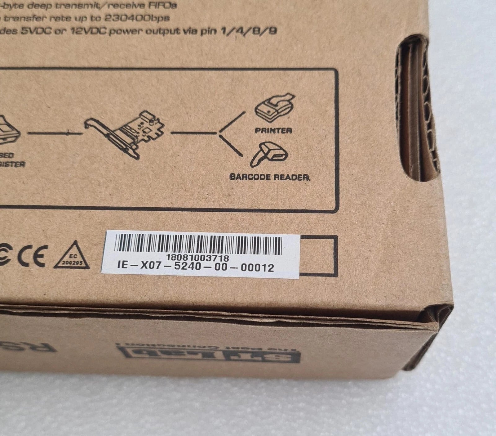 [NEW PAIR] STLAB CP-130 RS-232 4-Port PCIe CARD WITH POWER CP SERIES IE-X07-5240