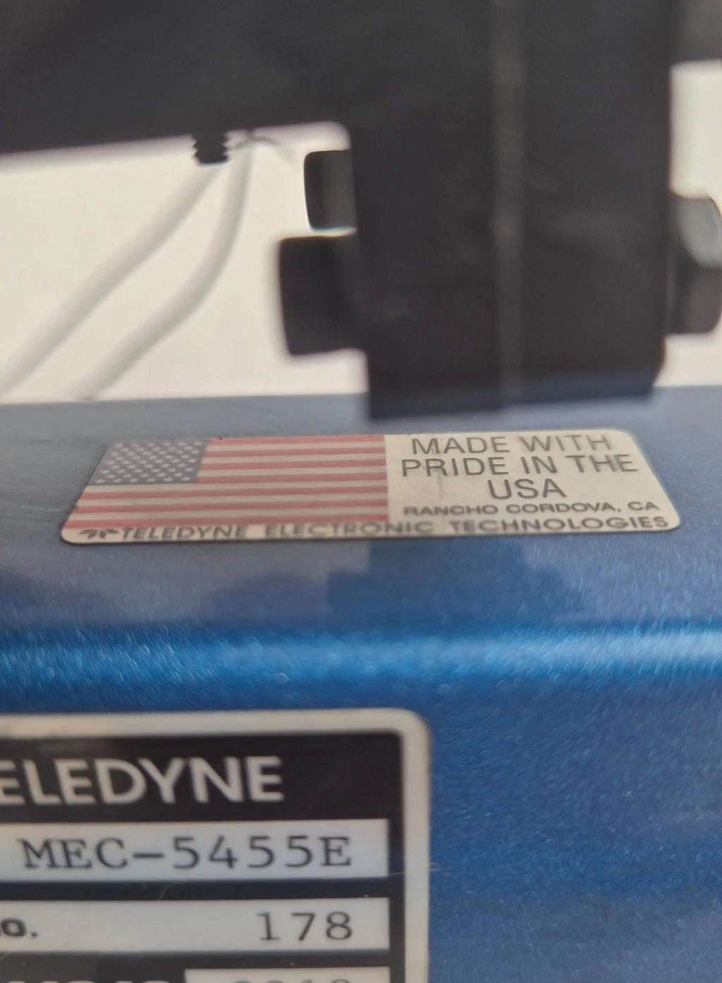 TELEDYNE MEC-5455E MFR 11312 Traveling Wave Tube Microwave Ampilifer