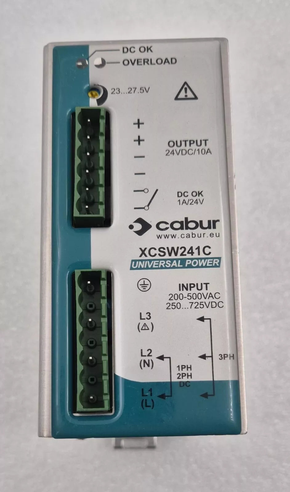 Cabur XCSW241C UNIVERSAL POWER Supply Rail Switch Drive