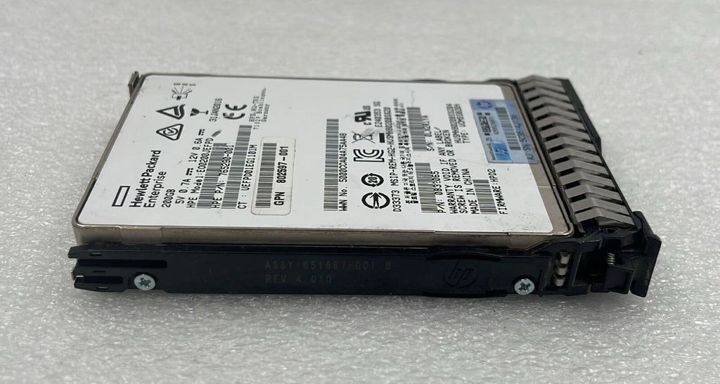 [LOT 3] HP 200G SSD SAS 2.5