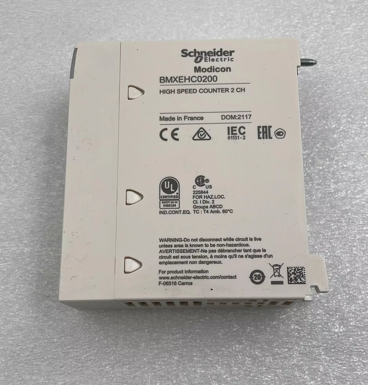 NEW - Schneider Modicon BMXEHC0200 High Speed Counter 2 CH