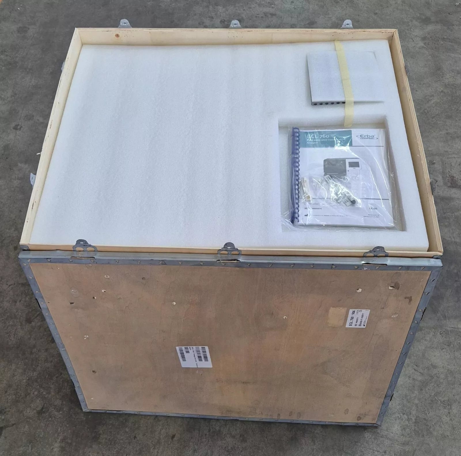 ERBA Mannheim ECL 760 INS00070 Fully Automated Haemostasis Analyzer Coagulation