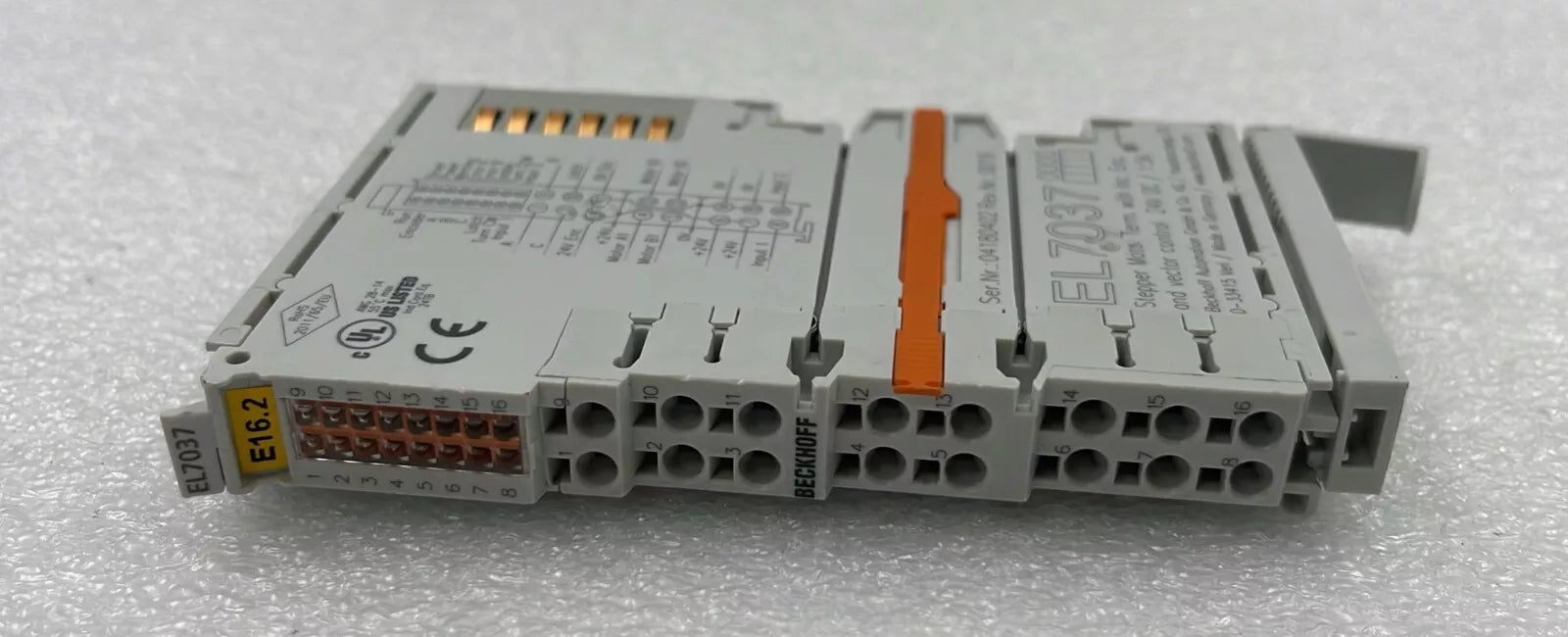 BECKHOFF EL7037 EtherCAT Stepper Motor Terminal 1-Channel Motion Interface