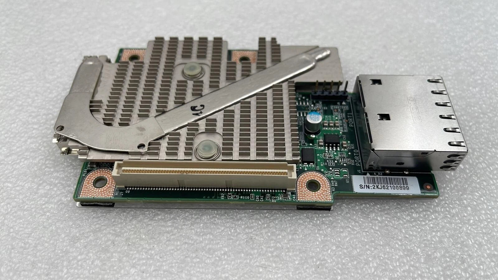[LOT 4] Quanta DAS2SPC18B0 37S2SLB0070 2-Ports Blade Server Network Card