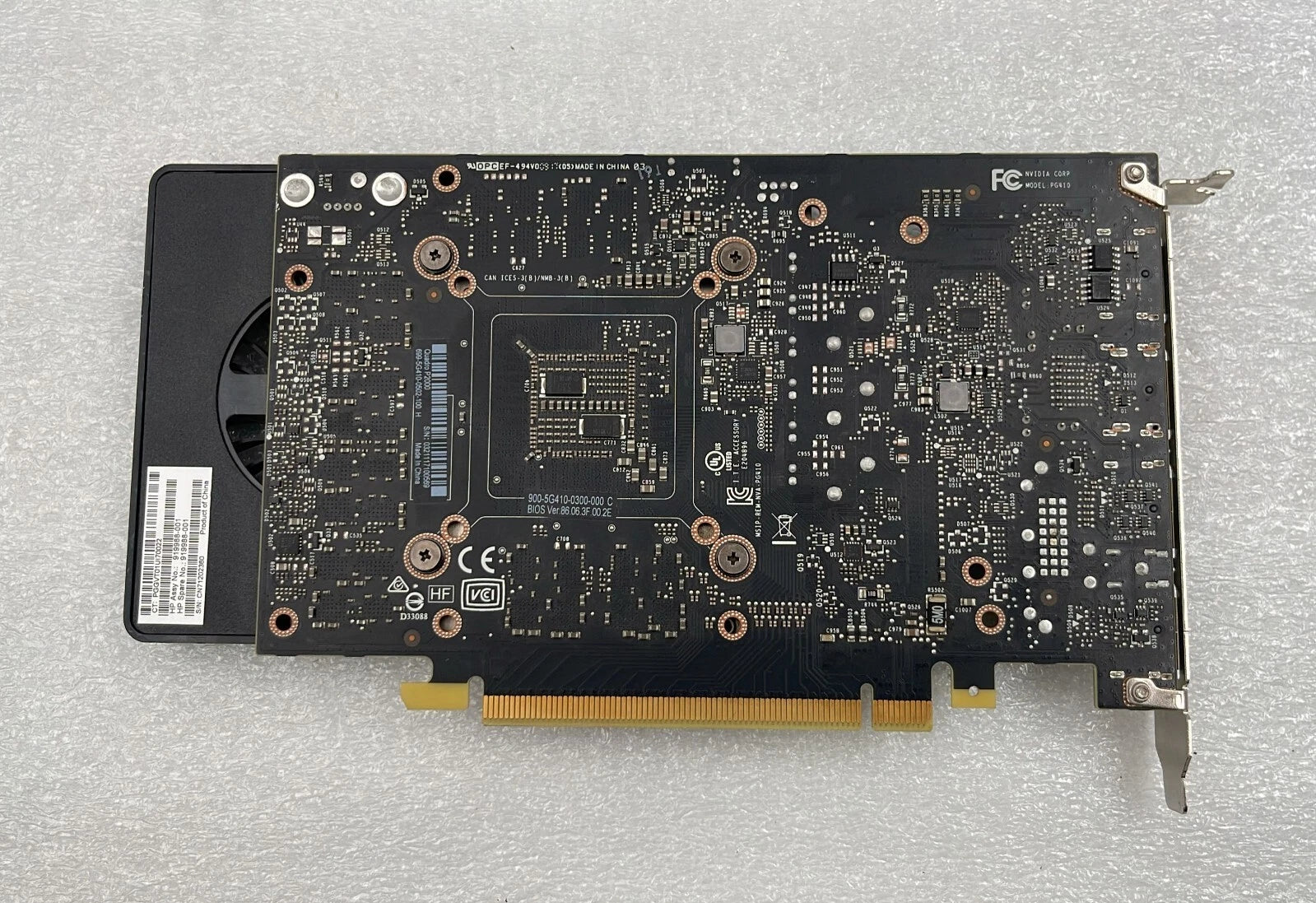 Nvidia Quadro P2000 5GB DDR5 PCIe Graphics Video Card 699-5G410-0502-100 H
