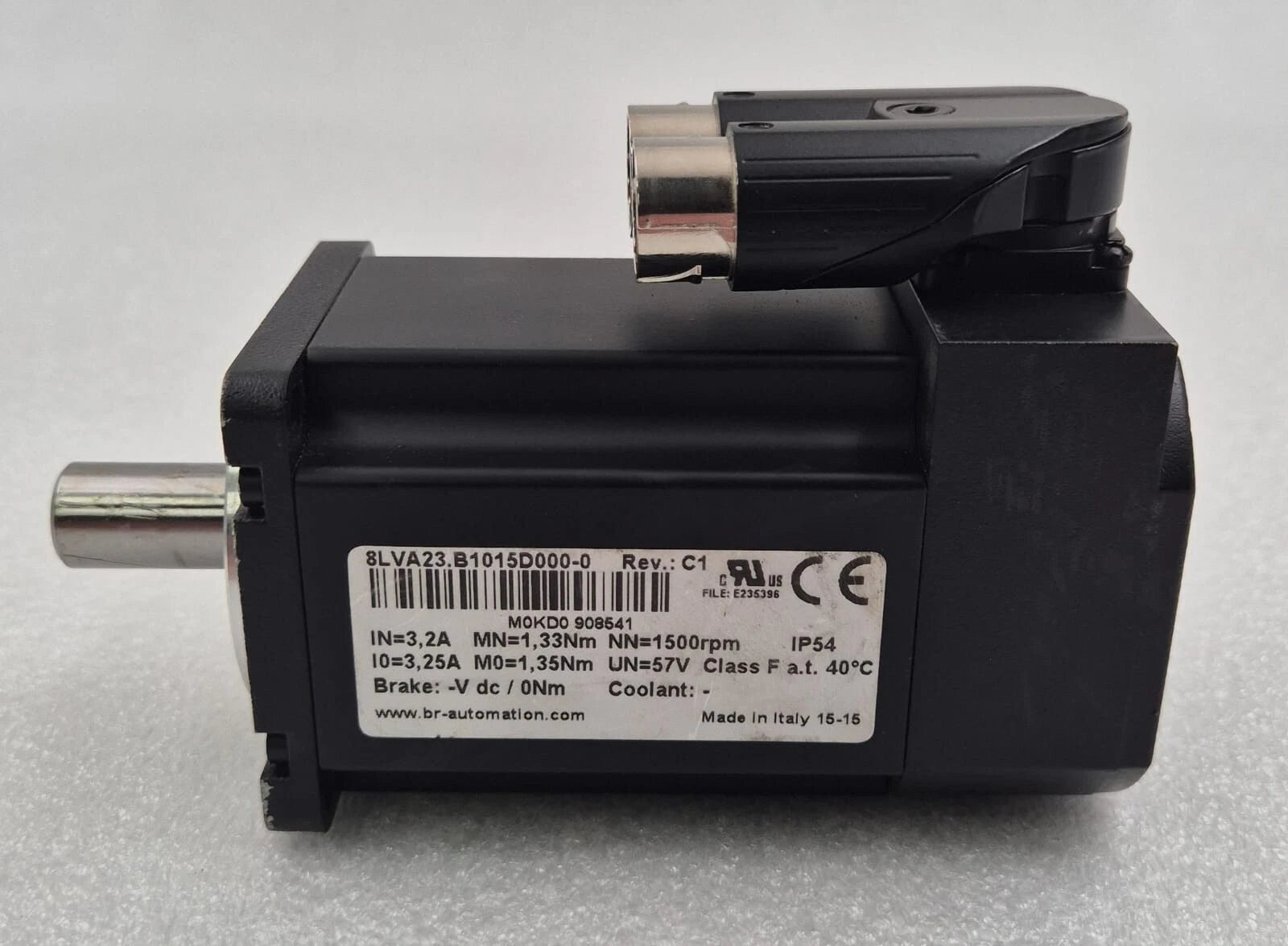 B&R Automation 8LVA23.B1015D000-0 Synchronous Servo Motor