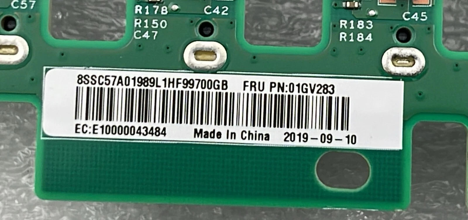 [LOT 2 PCS] Lenovo 01GV283 8X2.5 HS SAS/SATA Drives Backplane