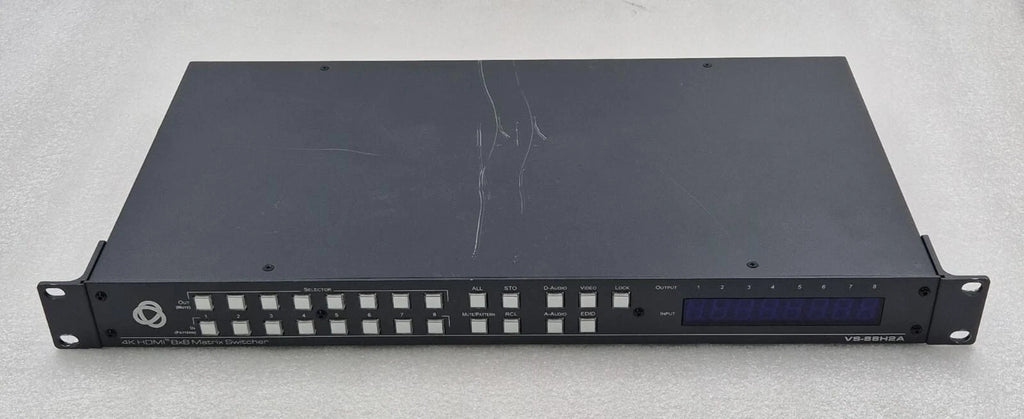 KRAMER VS-88H2A 4K HDMI 8x8 Matrix Switcher **FOR PARTS