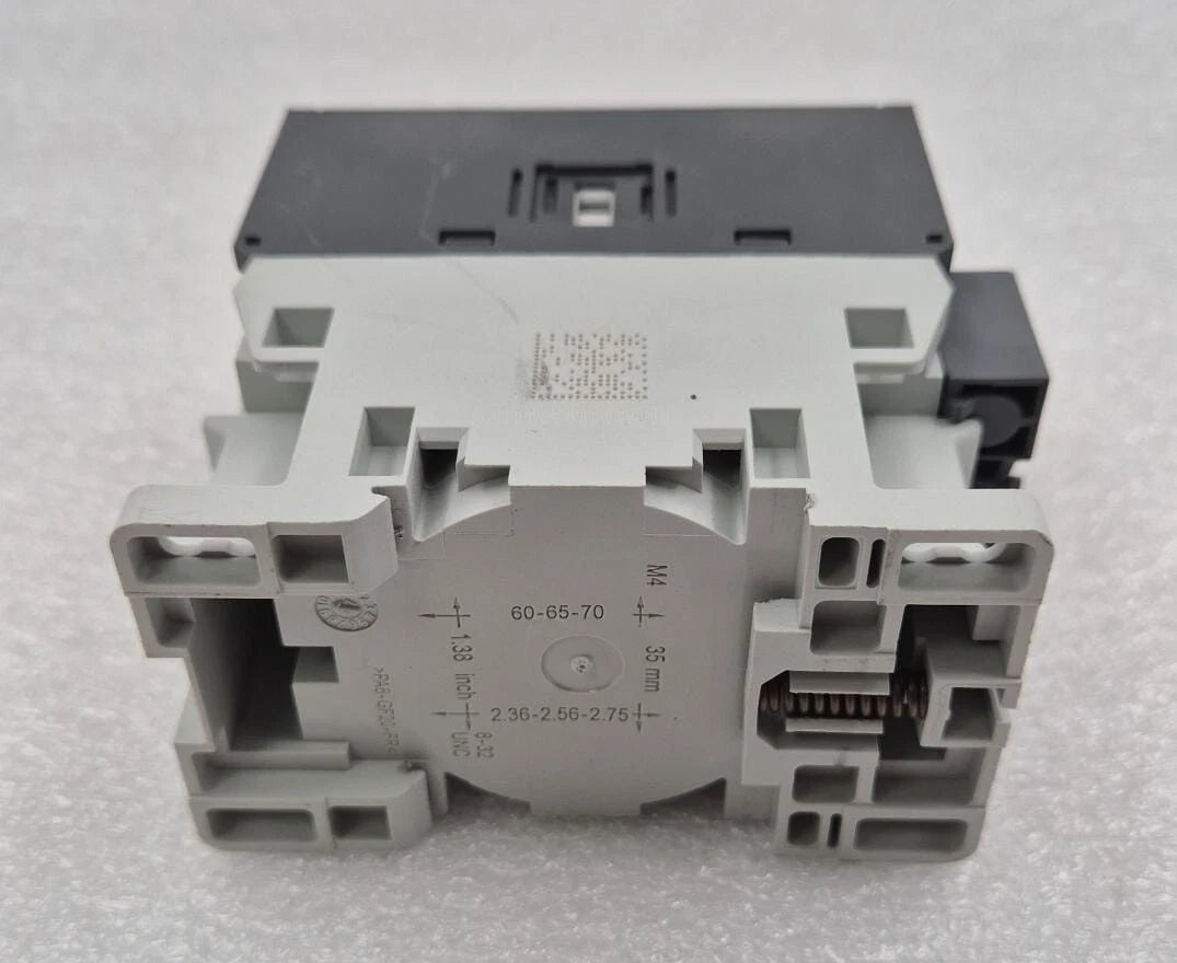 ABB AF38 series contactor bottom terminal connection view